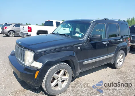 2008 Jeep Liberty Limited Edition из США, поврежденный, VIN 1J8GN58K68W190780